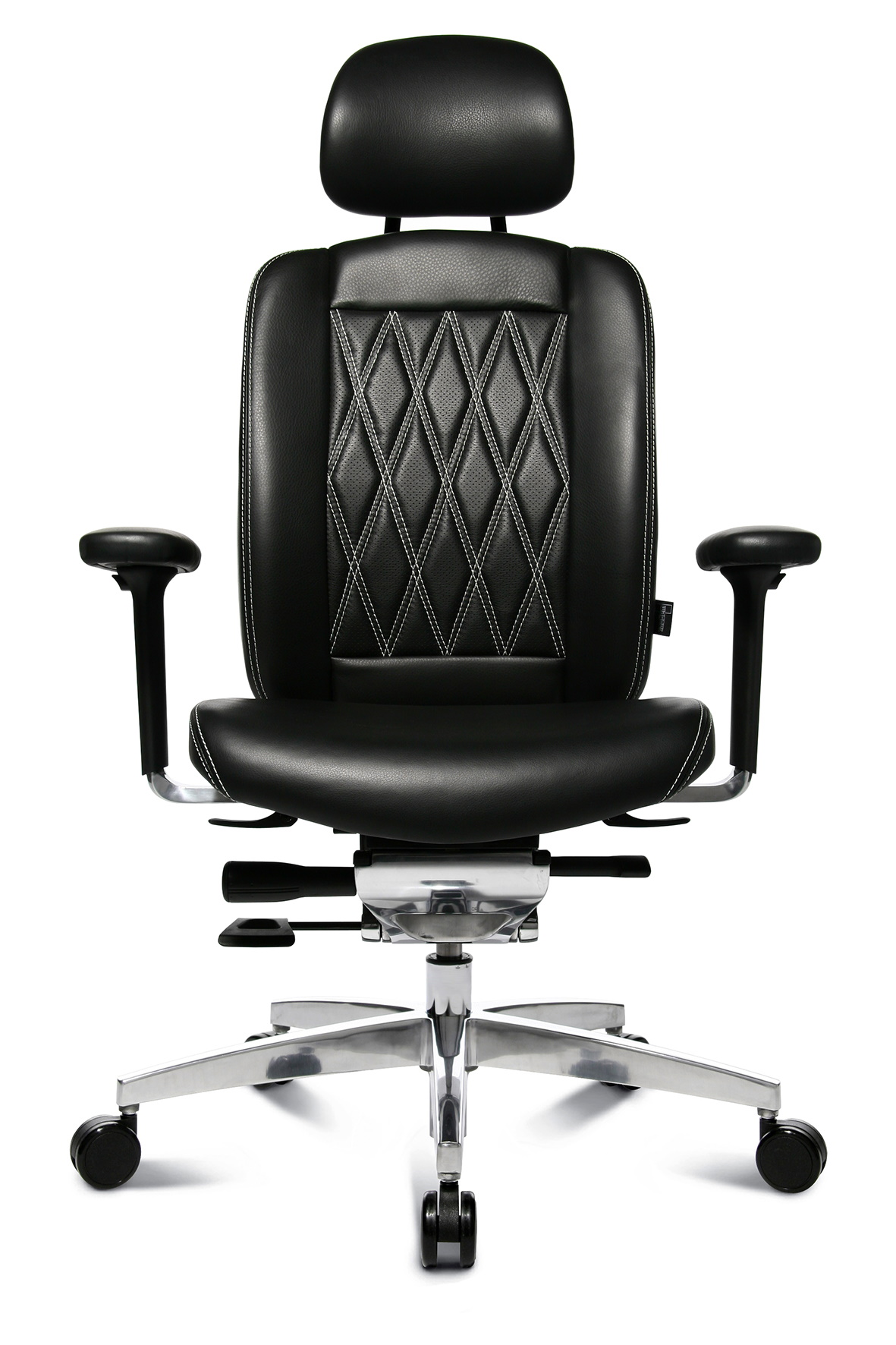 AluMedic Limited S Comfort Bürodrehstuhl Hardbodenrollen